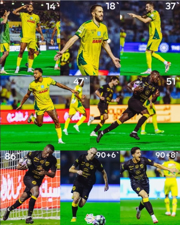 炸裂😨10东说念主吉达谋划献技半场让4追4，补时连进2球孝顺逆天绝平